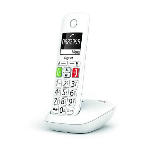 Teléfono Inalámbrico Gigaset E290/ Blanco