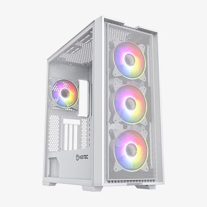 Caja Gaming Torre Hiditec H2 Air Argb/ Blanca