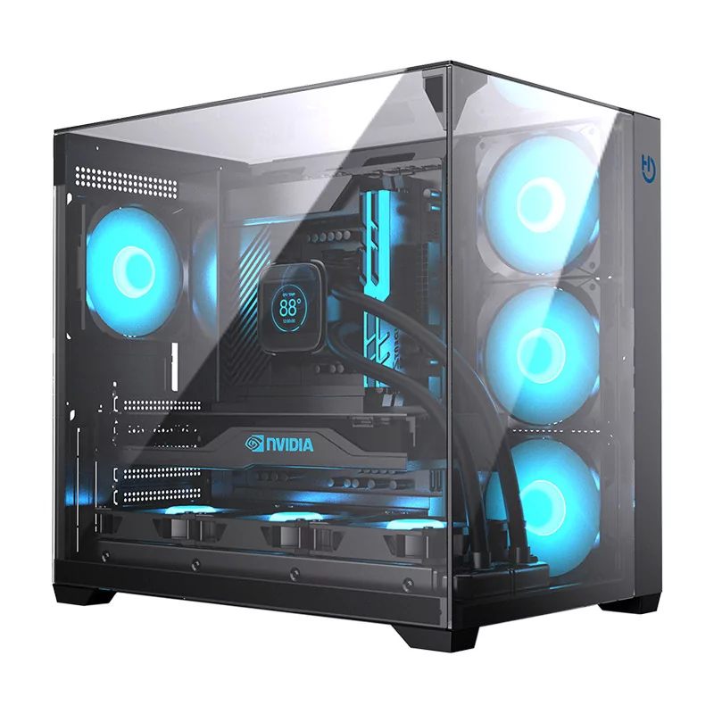 Caja Gaming Semitorre Hiditec Sky