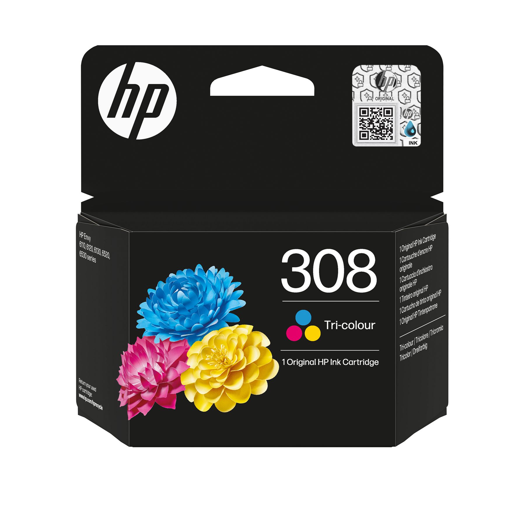 Cartucho De Tinta Original Hp Nº308/ Tricolor
