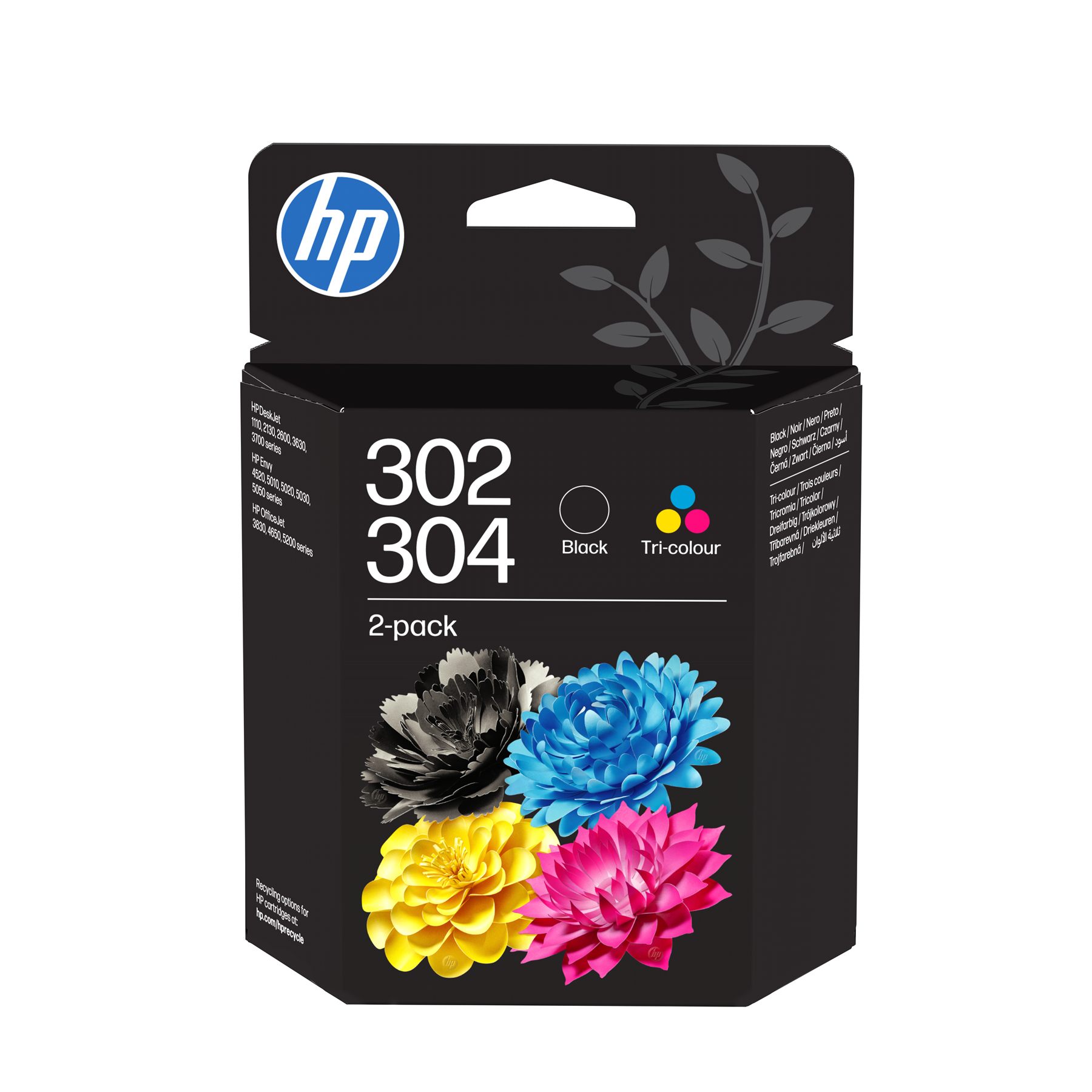 Cartucho De Tinta Original Hp Nº302 + Nº304 Multipack/ Tricolor/ Negro