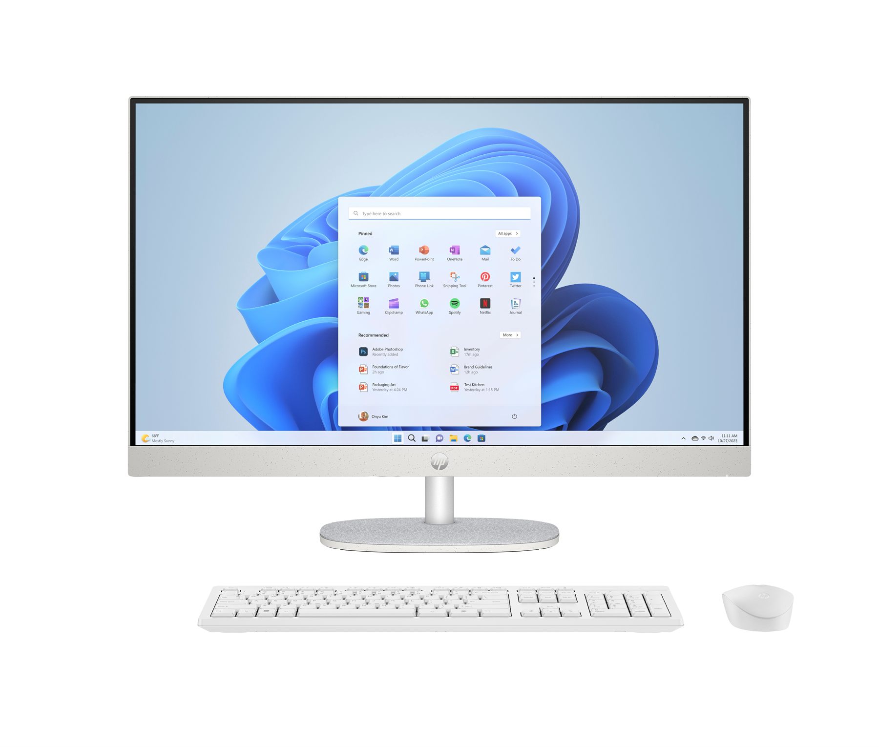 PC All In One HP 27-Cr0077ns Intel Core i5-1335U/ 16 GB/ 1 TB SSD/ 27"/ Sin Sistema Operativo