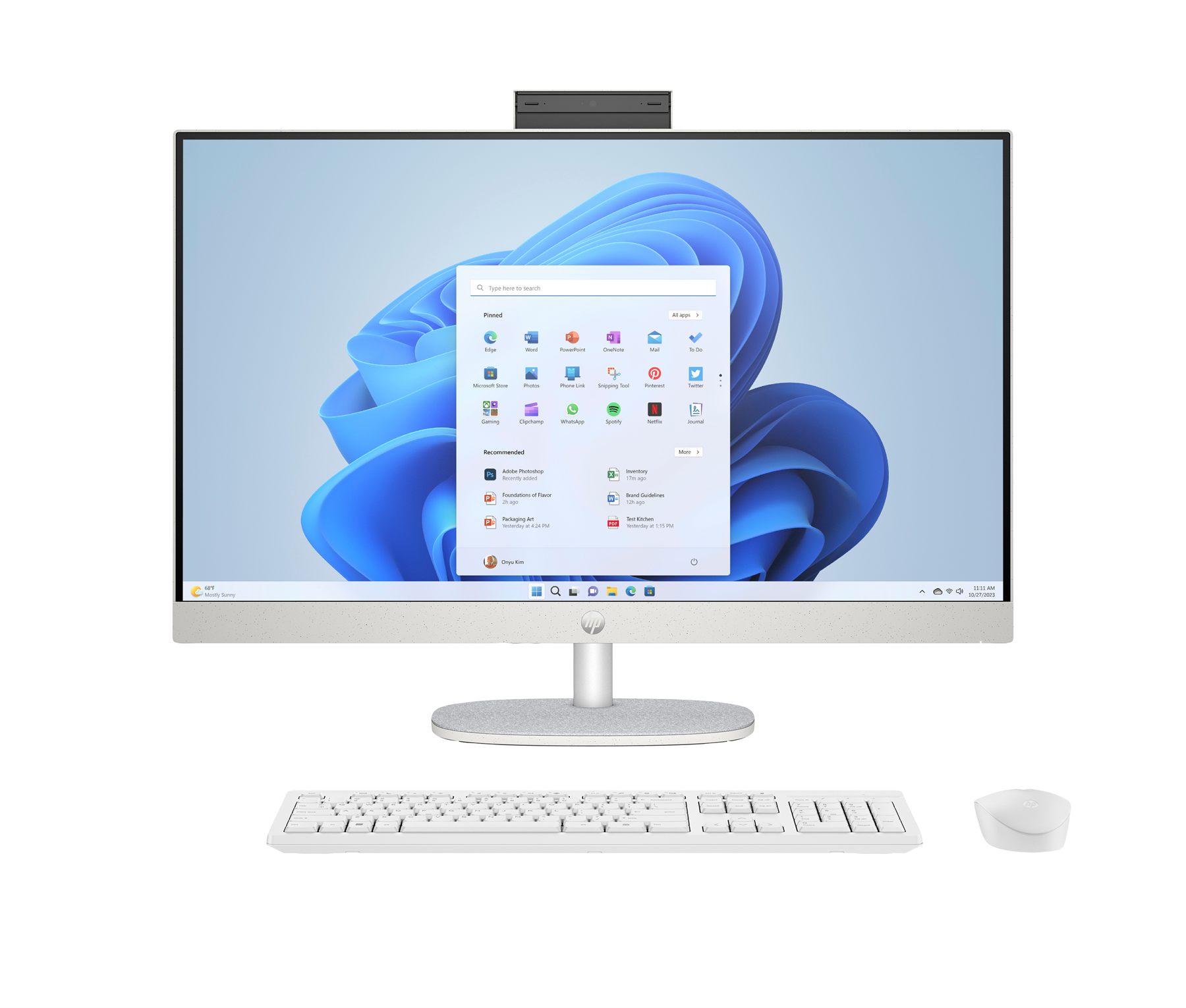 PC All In One HP 27-Cr0079ns Intel Core i5-1335U/ 16 GB/ 512 GB SSD/ 27"/ Win11