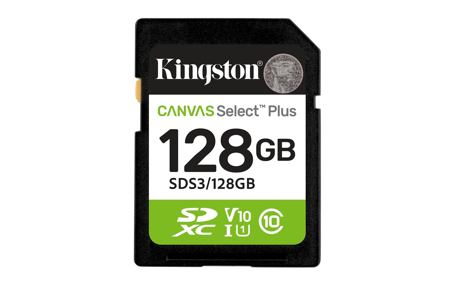 Tarjeta De Memoria Kingston Canvas Select Plus 128Gb Sd Xc/ Clase 10/ 150Mbs
