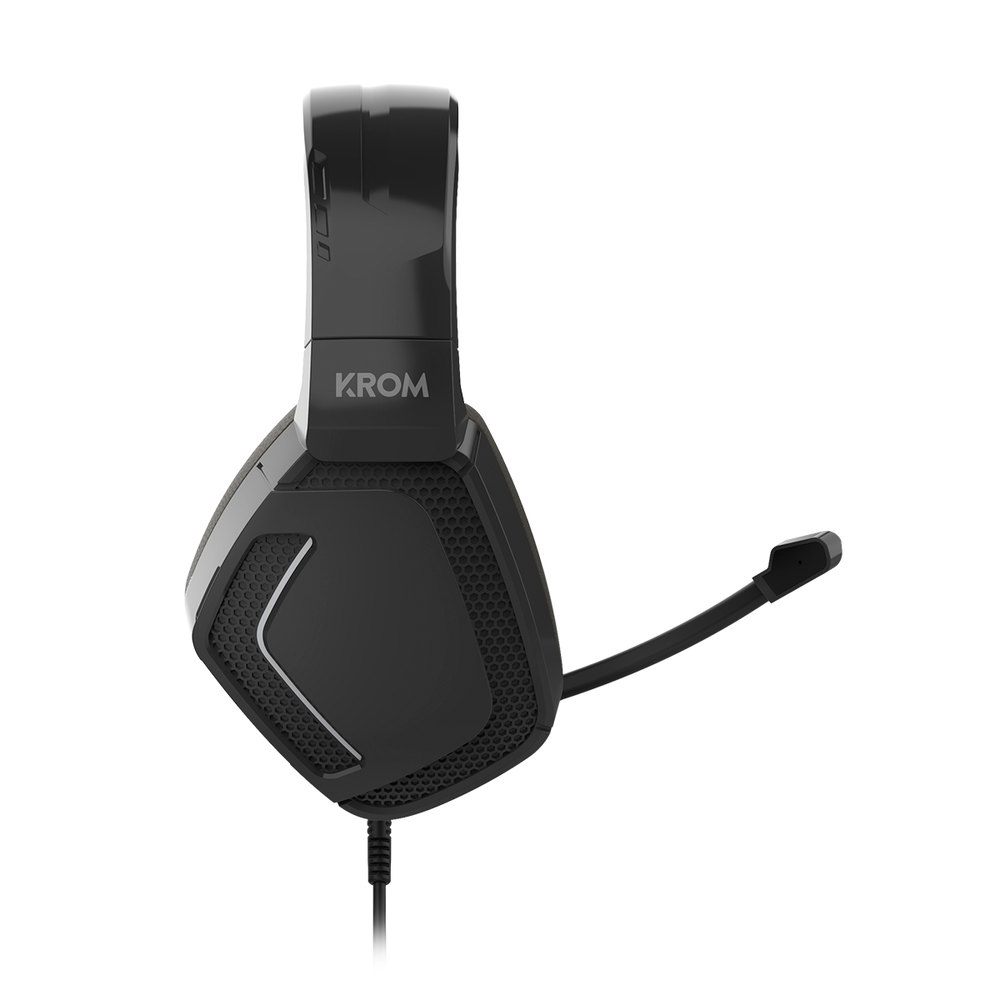 Auriculares Gaming Con Micrófono Krom Kopa Pro/ Jack 3.5/ Negros