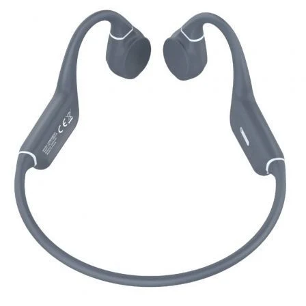 Auriculares Inalámbricos Deportivos De Conducción Ósea Leotec Osea Kuri/ Con Micrófono/ Bluetooth/ Grises