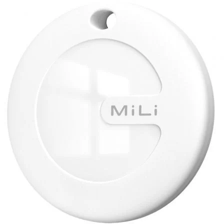 Localizador Leotec Easytag Dual/ Blanco/ Incluye Llavero Negro
