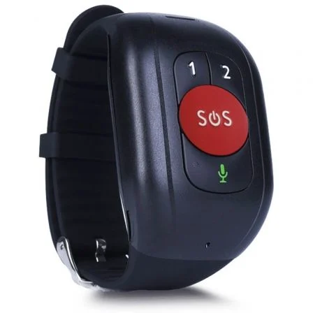 Pulsera Smartband Leotec Senior Smart Band 4G/ Roja Y Negra
