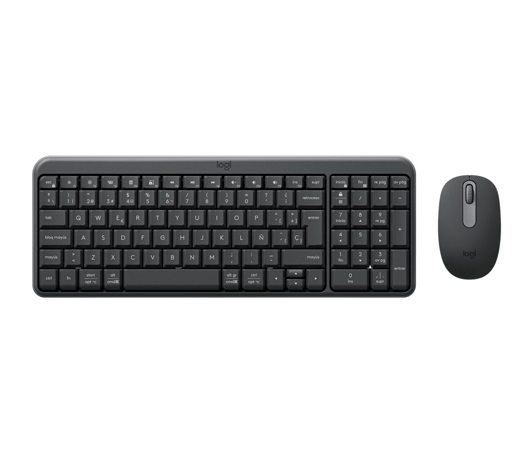 Teclado Y Ratón Inalámbricos Logitech Wireless Combo Mk250