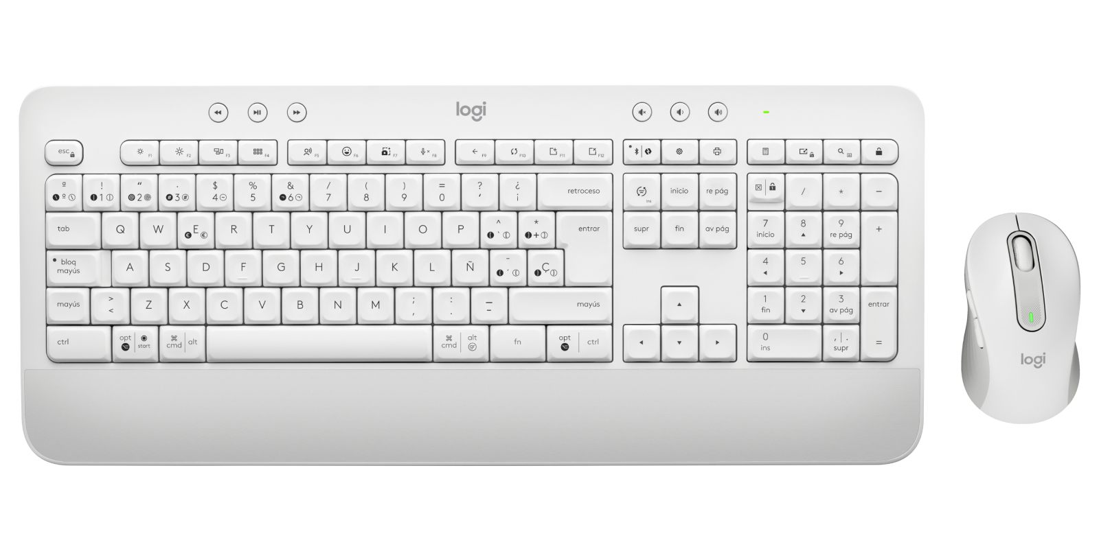 Teclado Y Ratón Inalámbricos Logitech Signature Mk650 Combo For Business/ Blanco