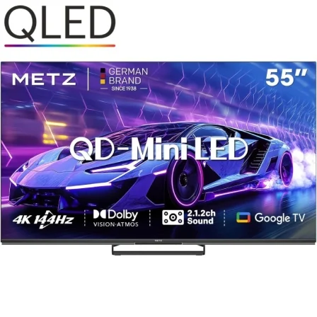 Televisor Metz Qled-Miniled 55Mne8000z 55"/ Ultra Hd 4K/ Smart Tv/ Wifi