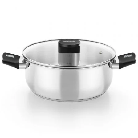 Cacerola Monix Elite M240320/ Ø20cm/ Aluminio Fundido/ Apta Para Inducción