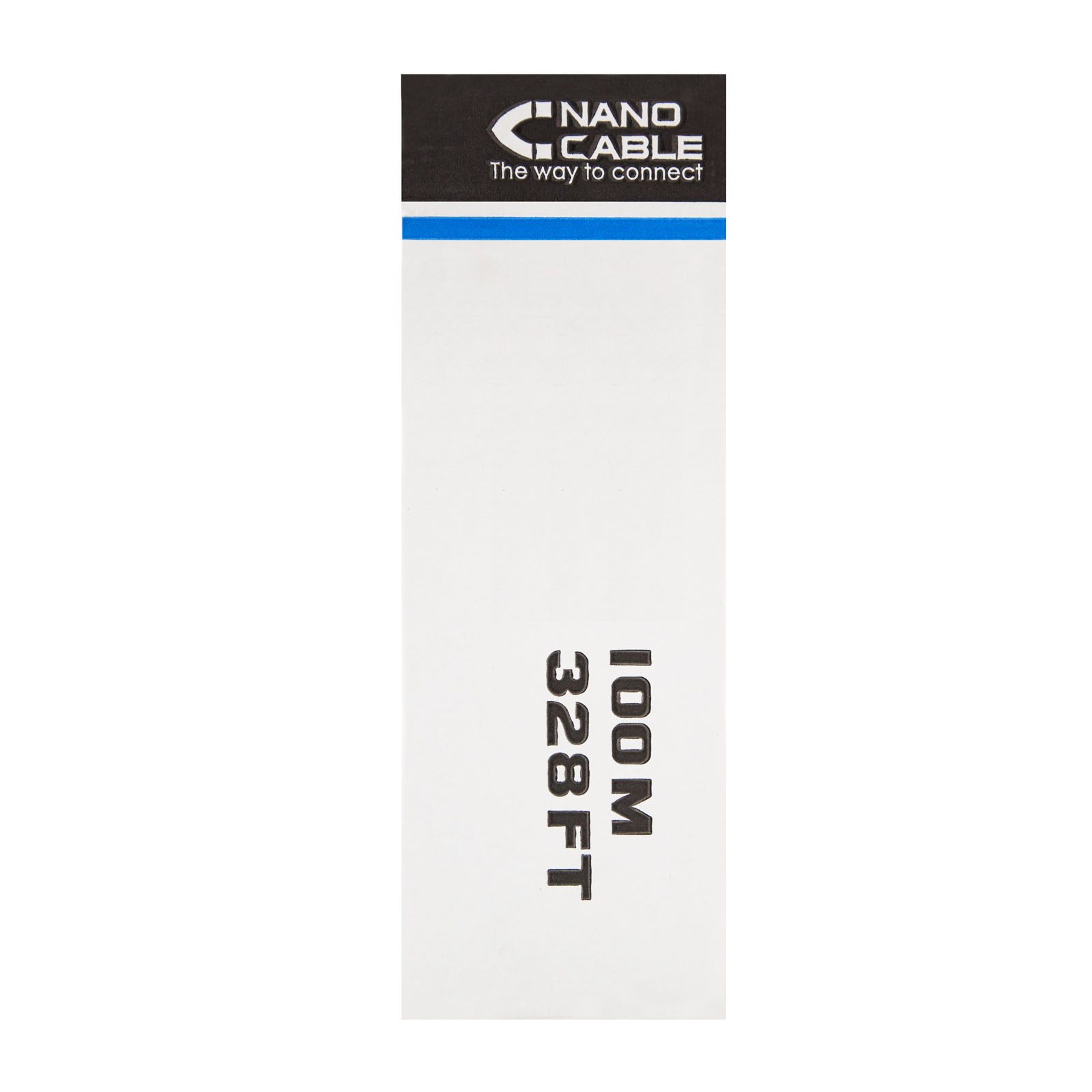 Bobina De Cable Rj45 Utp Nanocable 10.20.0502 Cat.6/ 100M/ Gris