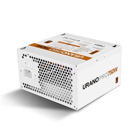Fuente De Alimentación Nox Hummer Urano Pro White/ 750W/ Ventilador 12Cm/ 80 Plus Bronze/ Blanca