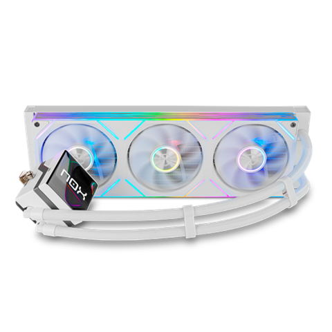 Sistema De Refrigeración Líquida Nox M-360 Lcd/ Blanco