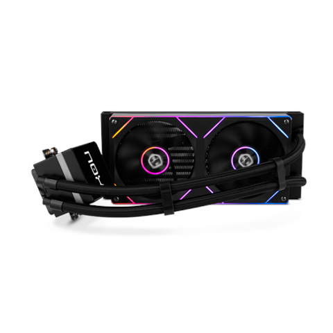 Sistema De Refrigeración Líquida Nox M-240 Lcd/ Negro