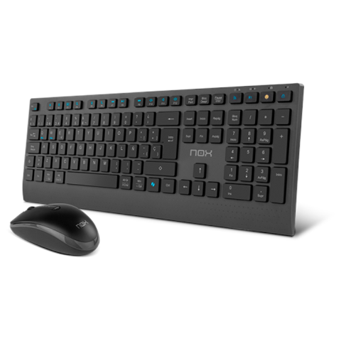 Teclado Y Ratón Inalámbricos Nox Lite Duo