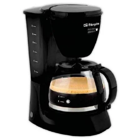 Cafetera De Goteo Orbegozo Cg 4060N/ 12 Tazas/ Negra