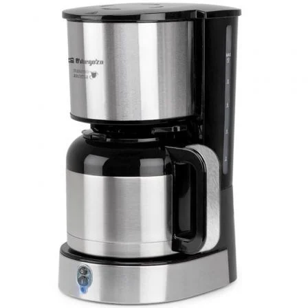Cafetera De Goteo Orbegozo Cg 5020/ 12 Tazas/ Plata