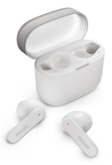 Auriculares Bluetooth Philips Tat2139 wh Con Estuche De Carga/ Autonomía 7H/ Blancos