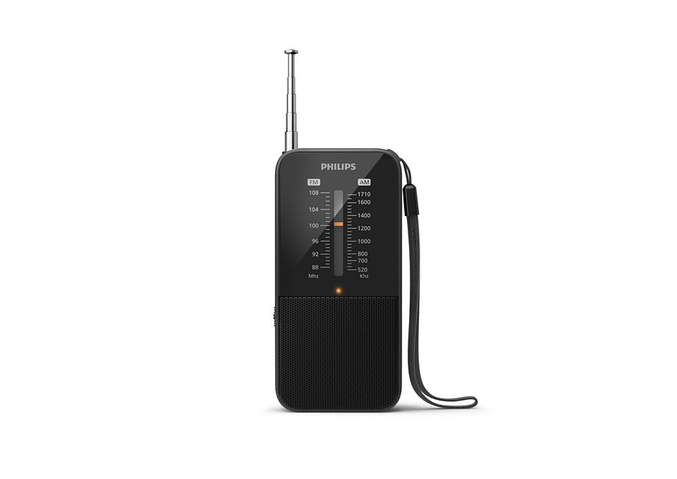 Radio Portátil Philips Tar1509/ Negra