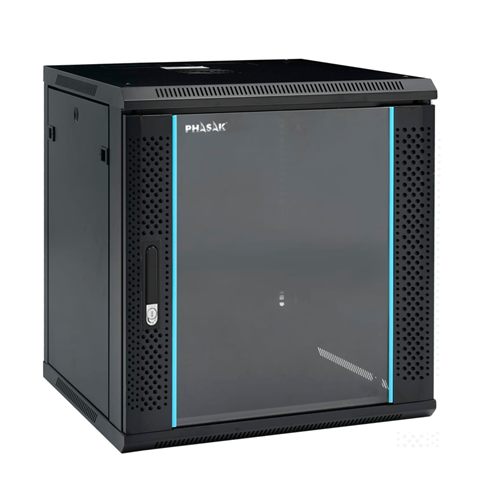 Armario Rack Mural Desmontado Phasak Pho 2112D/ 19"/ Altura 12U
