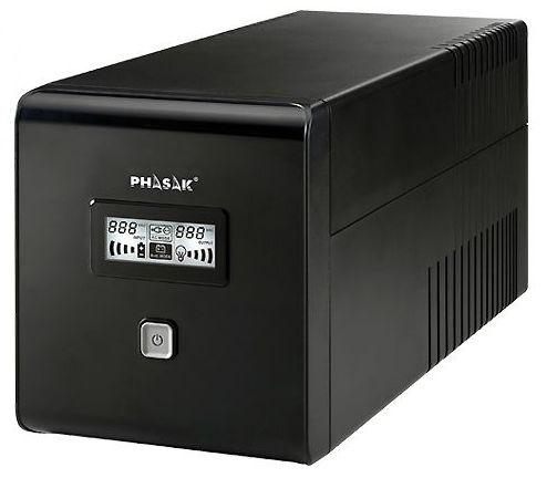 Sai Línea Interactiva Phasak 1000 Va Lcd/ 1000Va/ 4 Salidas/ Formato Torre