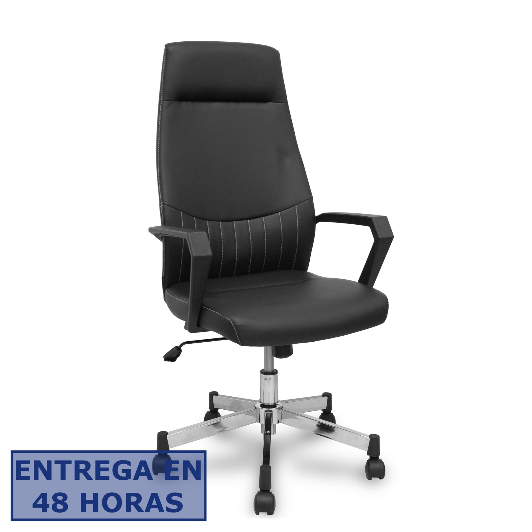 Silla De Oficina Piqueras Y Crespo Opti520 520Dbsp840crrn/ Negra