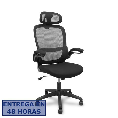 Silla De Oficina Piqueras Y Crespo Pro525 525Bm840b840rnc/ Negra