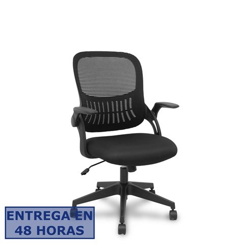 Silla De Oficina Piqueras Y Crespo Opti544 544Bnm8403d840rn/ Negra
