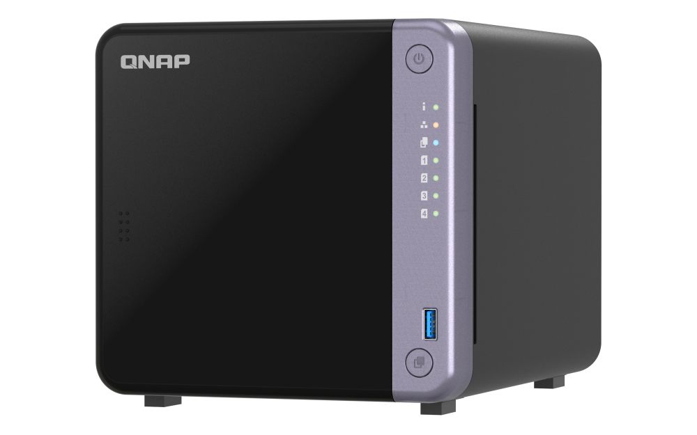 Nas Qnap Ts-432X-4G/ 4 Bahías 3.5"- 2.5"/ 4 GB/ Formato Torre