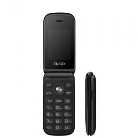 Teléfono Móvil Qubo X-209 4G Para Personas Mayores/ Negro