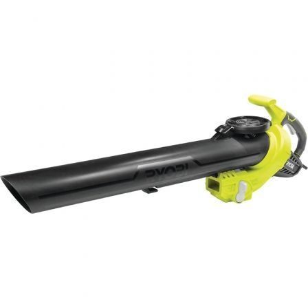 Aspirador - Soplador - Triturador Ryobi Rbv3000cesv/ 3000W/ Aspiración 16 M³/Min/ Trituración 16:1