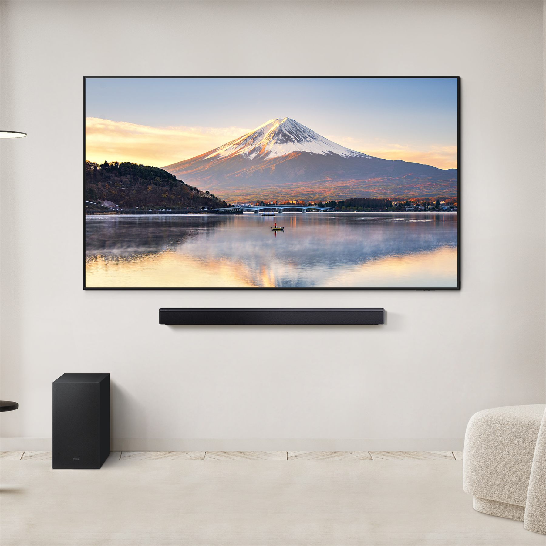 Barra De Sonido Con Bluetooth Samsung B450f Serie B 2.1 2025/ 2.1