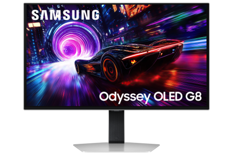 Monitor Gaming Samsung Odyssey OLED G8 G81sf S27fg812su 27"/ 4K/ 0.03Ms/ 240Hz/ QD-OLED/ Multimedia/ Regulable En Altura/ Plata