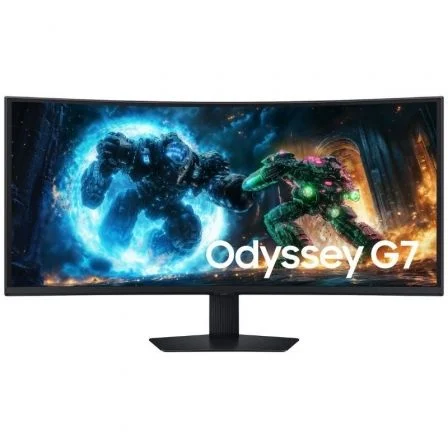 Monitor Gaming Ultrapanorámico Curvo Samsung Odyssey G7 G75f S40fg750eu 40"/ 5K2k/ 1Ms/ 180Hz/ Va/ Regulable En Altura/ Negro