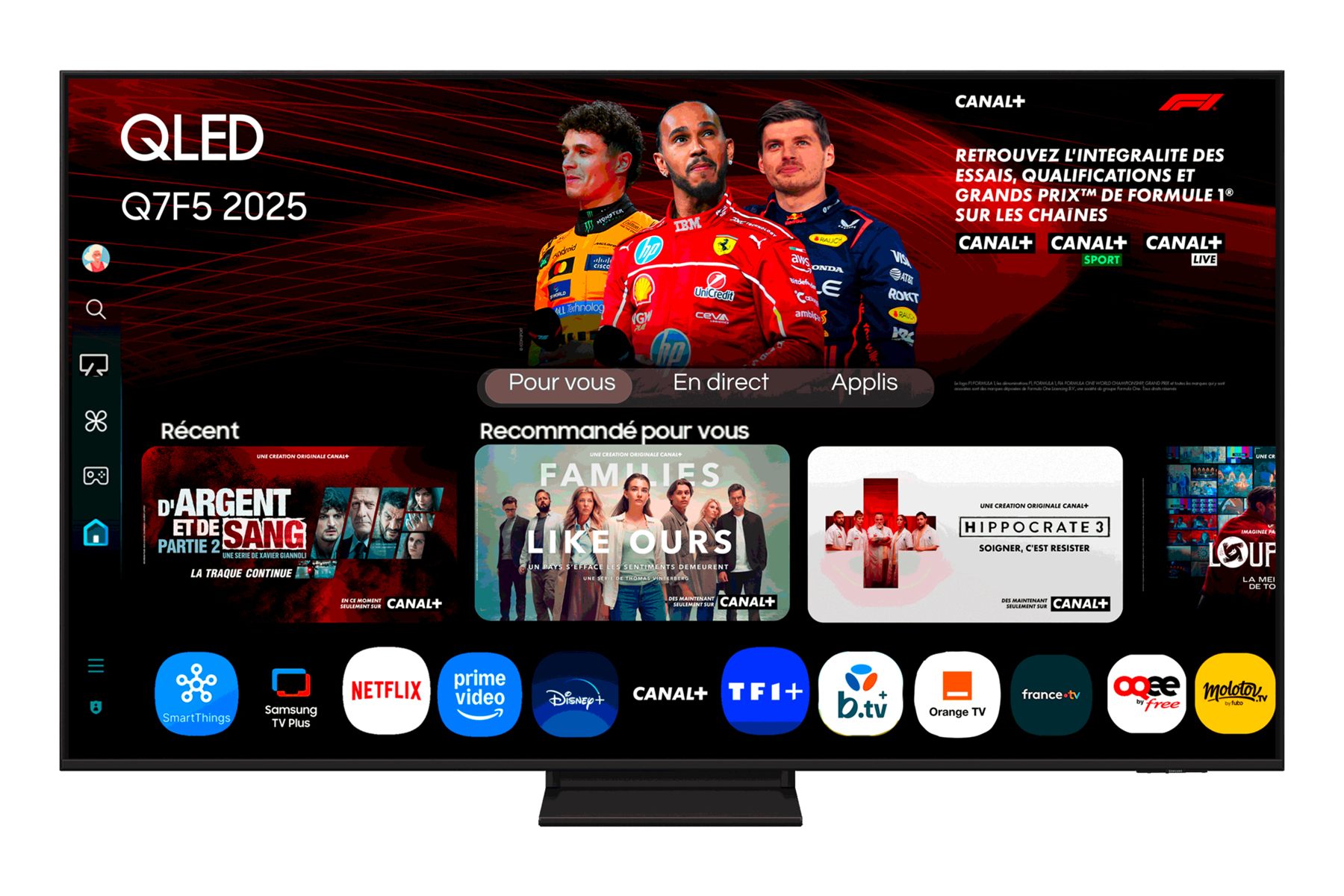 Televisor Samsung Qled Q7f5 Tq75q7f5au 75"/ Ultra HD 4K/ Smart Tv/ Wifi