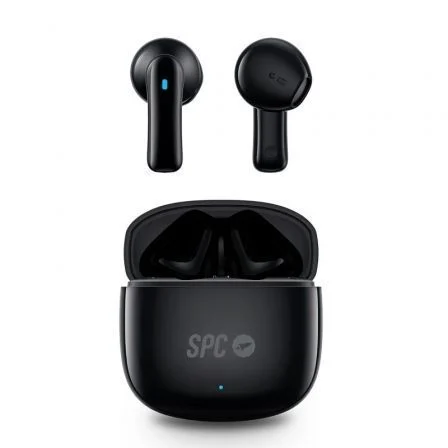 Auriculares Bluetooth Spc Zion 2 Play Con Estuche De Carga/ Autonomía 7H/ Negros