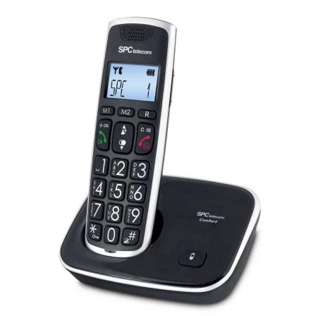 Teléfono Inalámbrico Spc Telecom 7608/ Negro