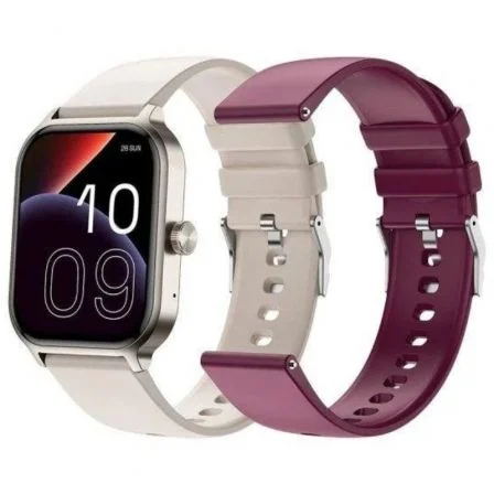 Smartwatch Spc Smartee Duo 3/ Notificaciones/ Frecuencia Cardíaca/ Blanco