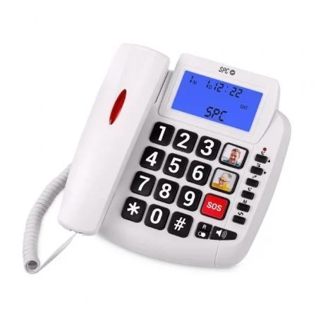 Teléfono Spc Comfort Volume 2/ Blanco