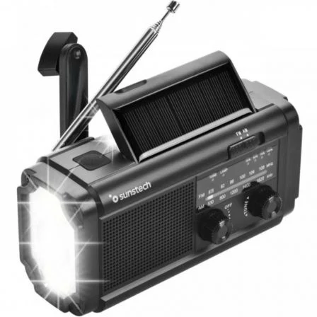 Radio Portátil Sunstech Rpe25/ Negra