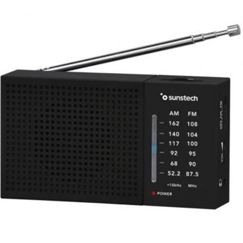 Radio Portátil Sunstech Rps412/ Negra