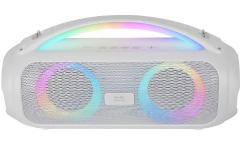 Altavoz Con Bluetooth Mars Gaming Ms-Pulse/ 50 W Rms/ 2.0/ Blanco
