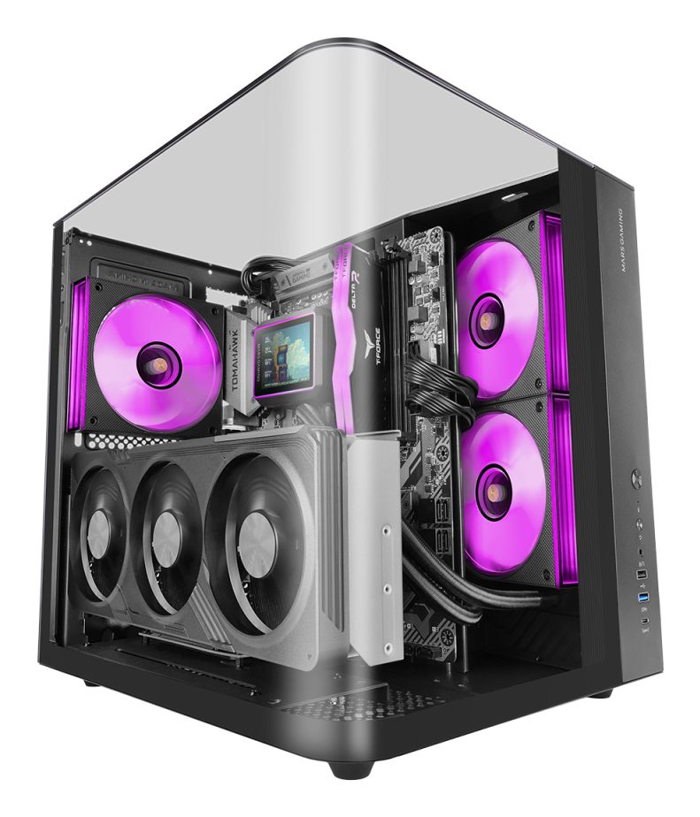 Caja Gaming Semitorre Mars Gaming Mc-Infiniolite