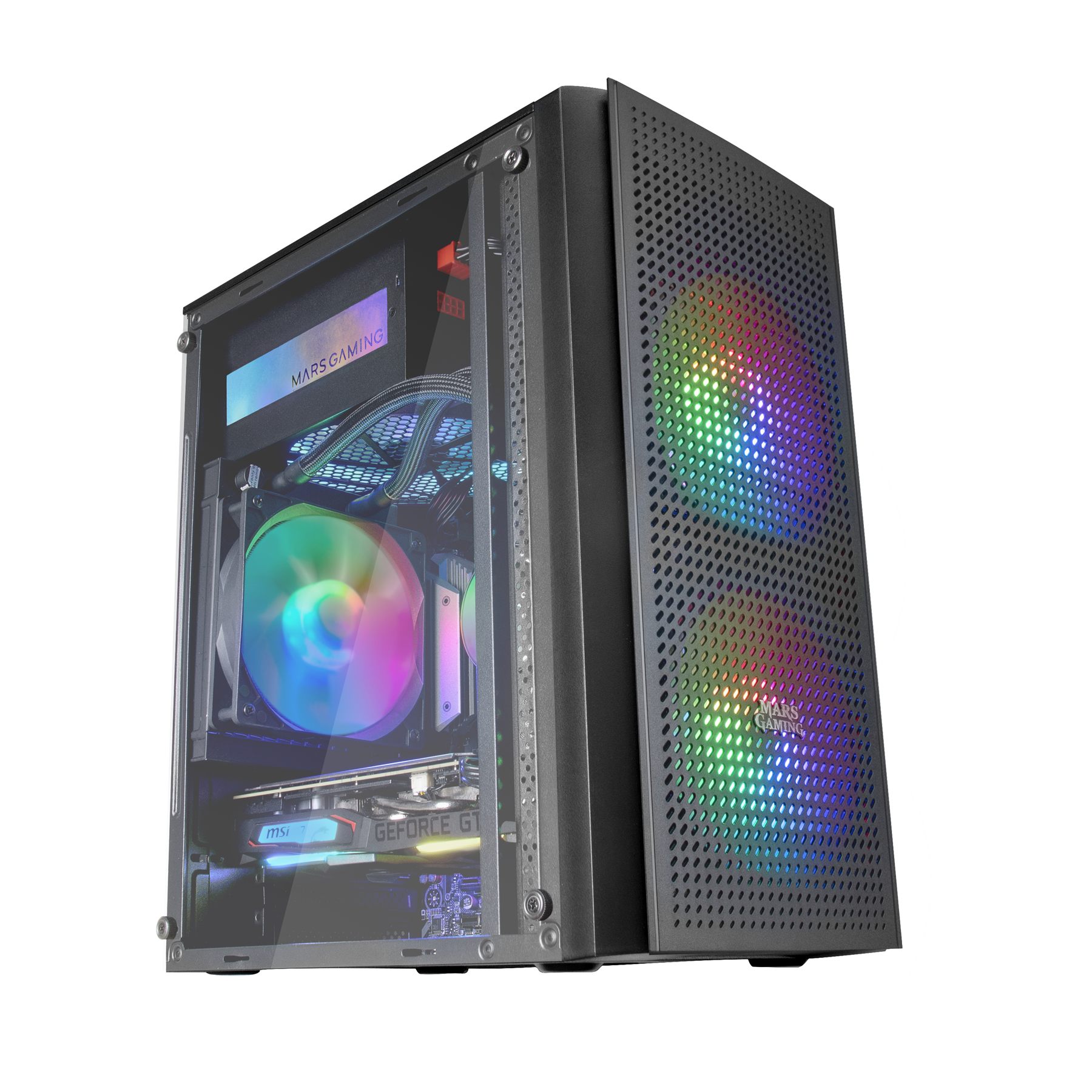 Caja Gaming Minitorre Mars Gaming Mc300