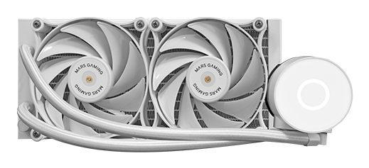Sistema De Refrigeración Líquida Mars Gaming Ml-Pro240 w/ Blanco