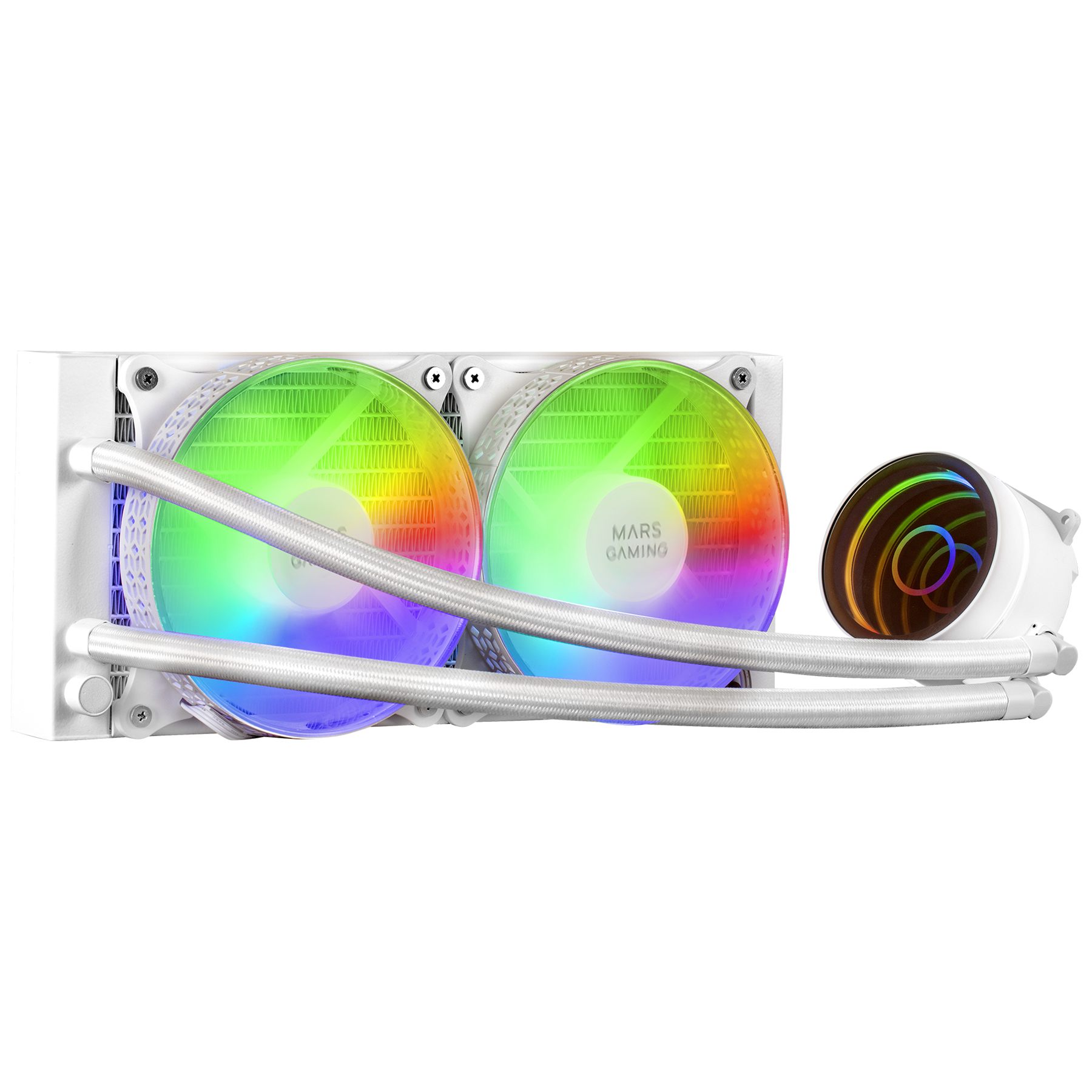 Sistema De Refrigeración Líquida Mars Gaming Ml-One240 w/ Blanco