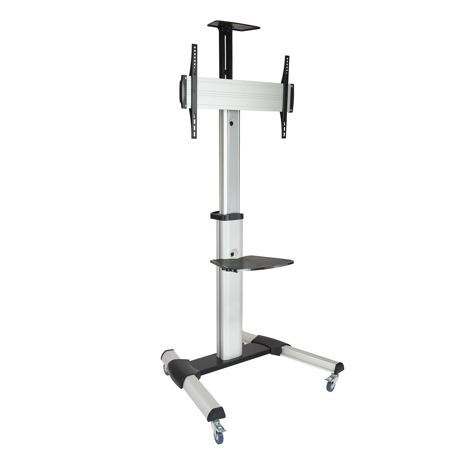 Soporte De Suelo Inclinable/ Ajustable Con Ruedas Tooq Fs1870m-B Para Tv De 37-70"/ Hasta 50Kg