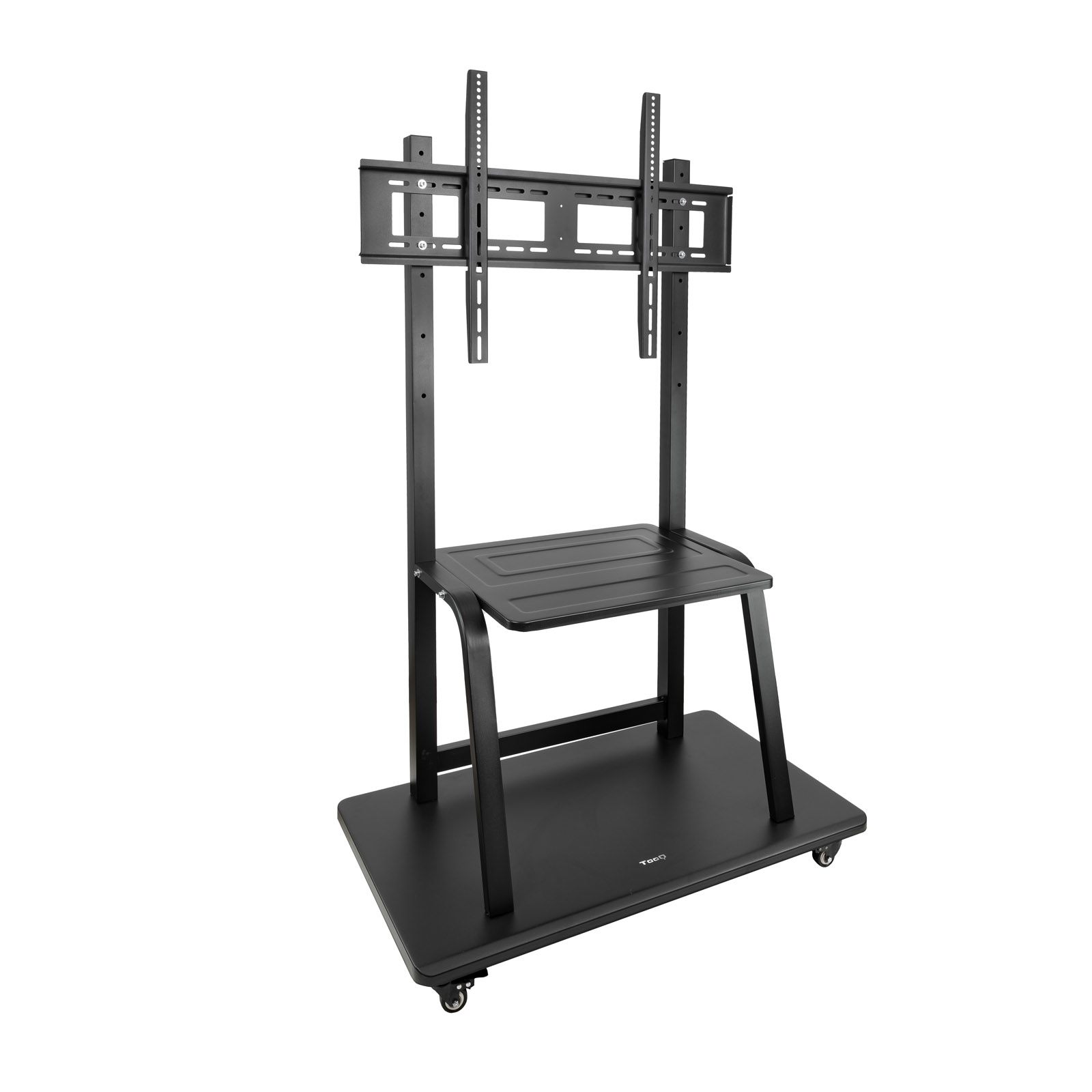 Soporte De Suelo Ajustable Con Ruedas Tooq Fs20101m-B Para Tv De 37-100"/ Hasta 150Kg